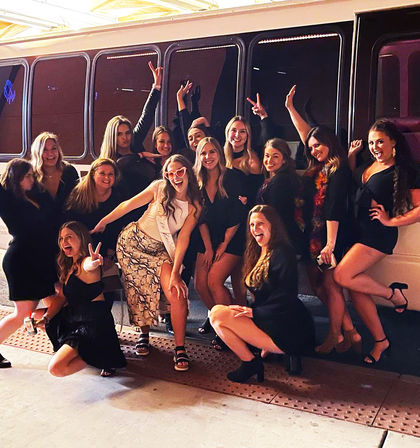 Scottsdale BYOB Limo Party Bus with Stripper Pole, Pickup & Drop-off, Sound System, and Lights image 2