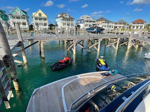 Miami Yacht Fantasy with Jet Ski & Paddleboard on The Cabana 90' Luxury Yacht with Onboard Crew image 11