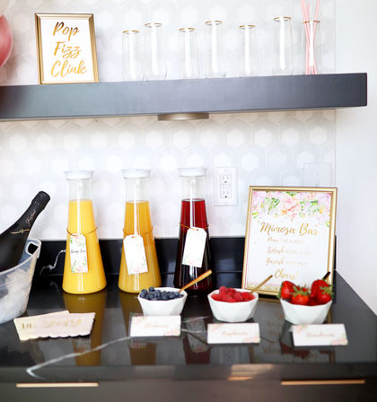 Mimosa, Bloody Mary, or Margarita Bar Delivery & Setup with Alcohol, Mixers, and More Included image 4