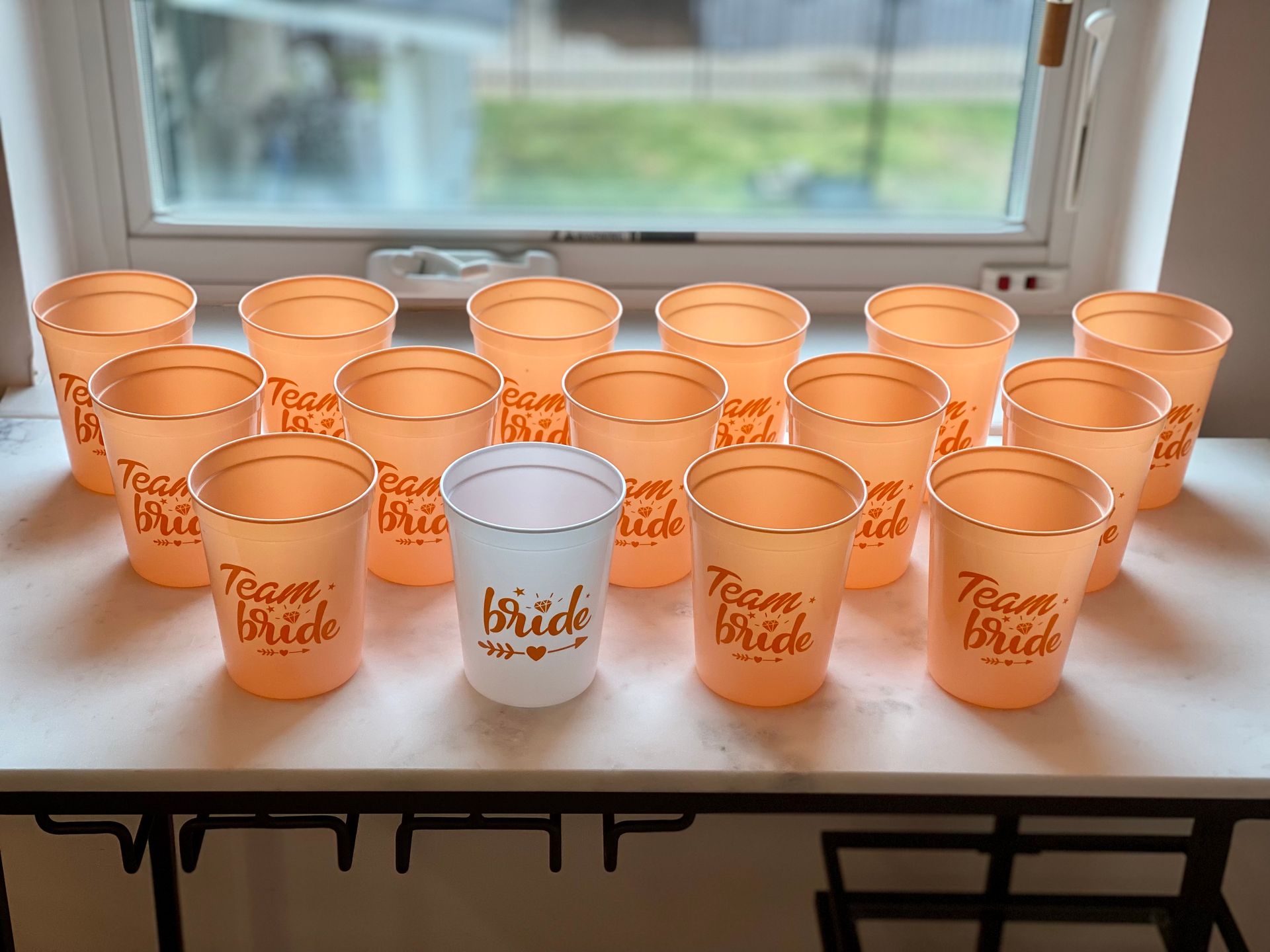 Bachelorette Cups Bride and Team Bride Shower Cups Fresh Color