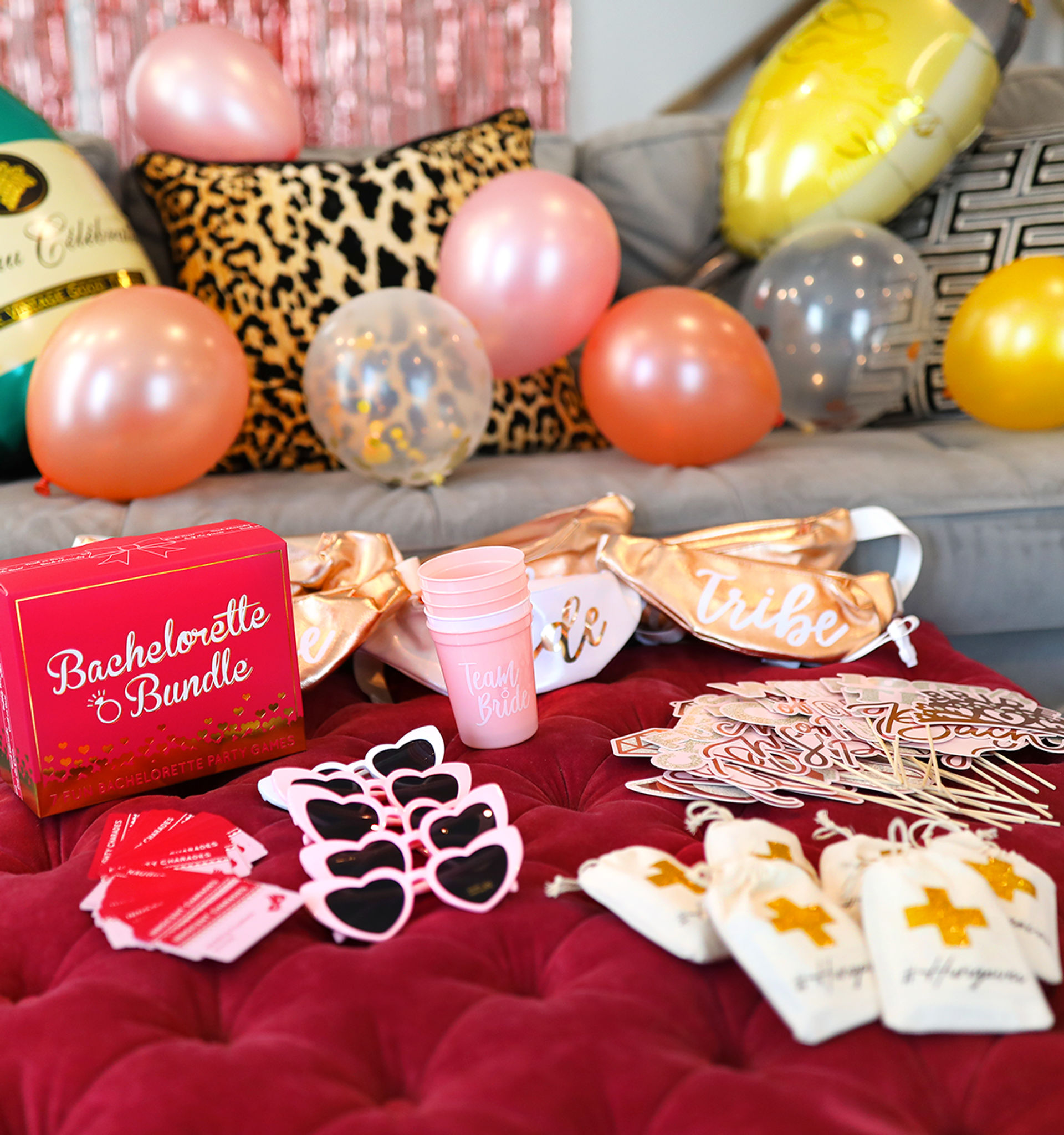  28 Piece Retro Bachelorette Party Favors Fanny Pack