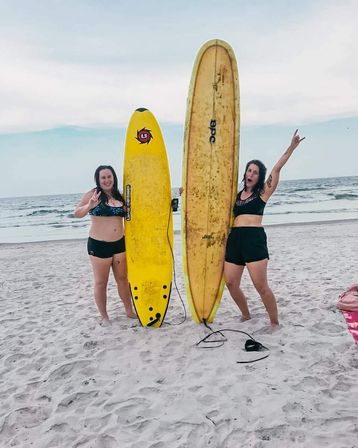 Tybee Island Surfing Lesson: Catch the Wave with Your Crew (Surfboard & Equipments Provided) image 1