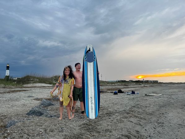 Surfing Lesson Tybee Island: Catch the Wave with Your Crew (Surfboard & Equipments Provided) image 7