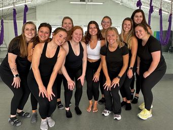 Savannah Aerial Yoga Class (Beginner - friendly) image 9
