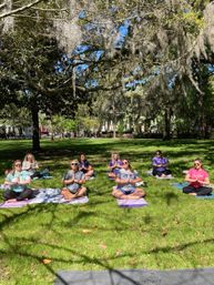 Yoga in Forsyth Park: Group Class in Savannah Historic District image 10