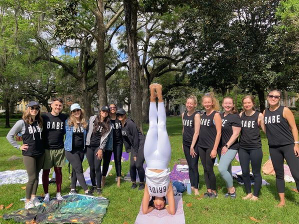 Yoga in Forsyth Park: Group Class in Savannah Historic District image 7