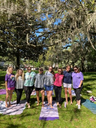 Yoga in Forsyth Park: Group Class in Savannah Historic District image 8