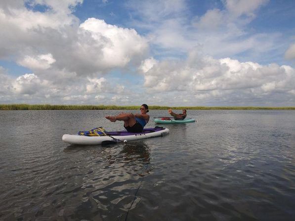 Tybee Island Standup Paddleboard & Yoga Paradise Tour image 3