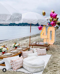 Oceanside Luxury Picnic Experience with Fresh Flower Arrangements, Optional Food Packages & More image 8