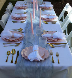 Upscale Tablescapes for Events: Complete Decor and Dining Items image 8