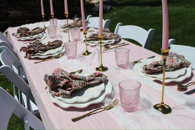 Upscale Tablescapes for Events: Complete Decor and Dining Items image 2