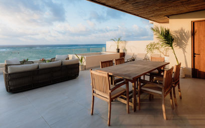 Beachfront Penthouse: Private Plunge Pool & Outdoor Dining with Sea Views image 9