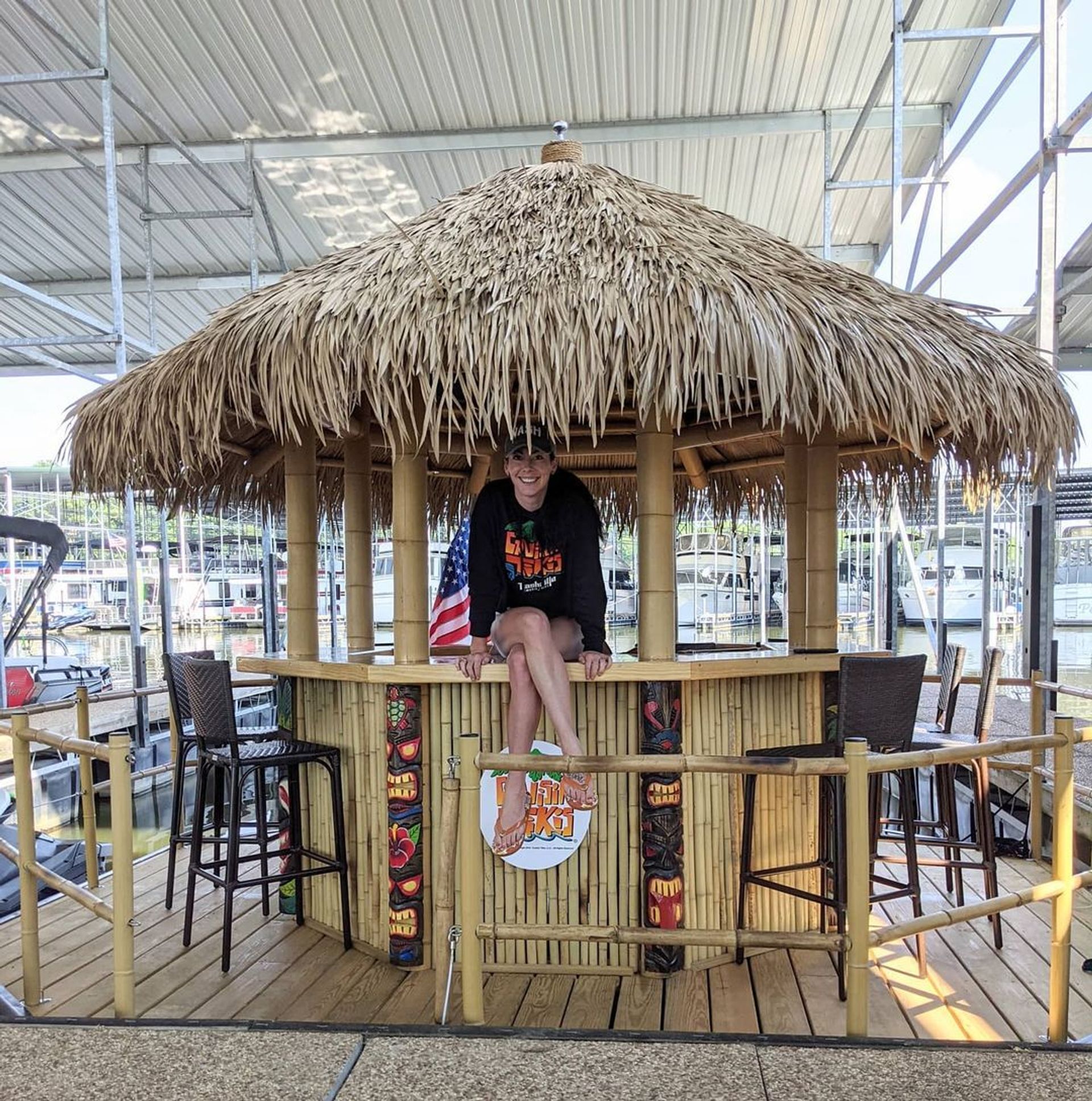 Floating Tiki Bar BYOB Cruises and Party Cove Excursions (Great for Small Groups and Big Parties) image 6