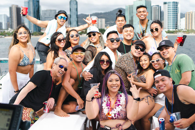 Adults-Only Waikiki Sunset Cruise: Live DJ, Boat Bar, & More image 15