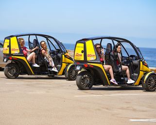 Coastline Cruisin': 3-Hour Group GoCar Tour of Beaches & Sunset Cliffs image
