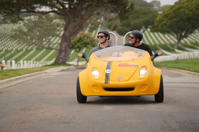 Coastline Cruisin': 3-Hour Group GoCar Tour of Beaches & Sunset Cliffs image 4