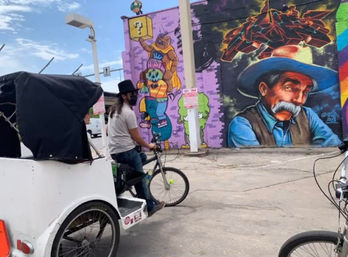 Iconic Mural Pedicab BYOB Photo Tour with Hidden Gems and Perfect Photoshoot Spots image 5