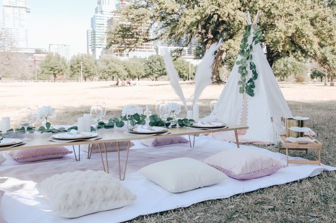 Luxury Picnic Party with Brunch, Happy Hour, and Champagne Setup Options image 4