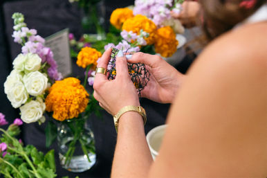 Private Floral Design Group Workshop with Optional Charcuterie Spread (BYOB) image 3