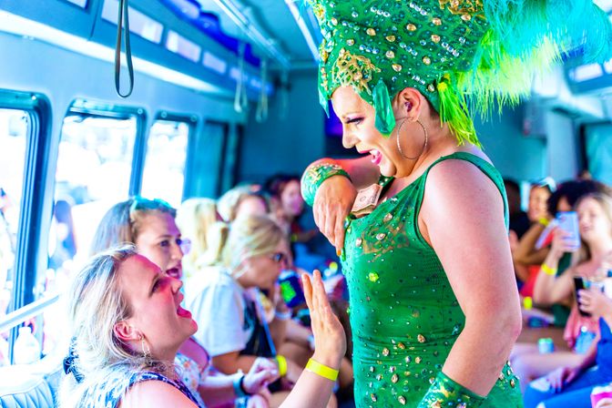 Big Drag Bus: Nashville's Party Bus with Top Drag Queens and Kickoff Jello Shot image 31