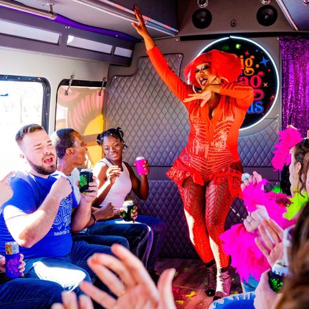 Big Drag Bus: Nashville's Party Bus with Top Drag Queens and Kickoff Jello Shot image 9