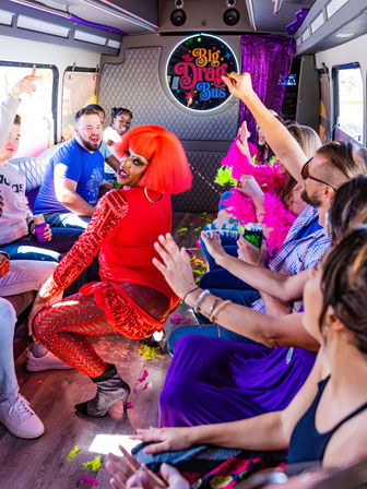 Big Drag Bus: Nashville's Party Bus with Top Drag Queens and Kickoff Jello Shot image 38