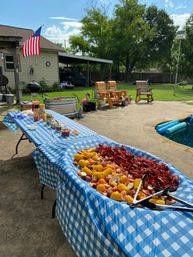 Cajun Feast BYOB Seafood Boil: Catering Self-Serve Setup with Attendant, Cornhole and Giant Jenga image 5