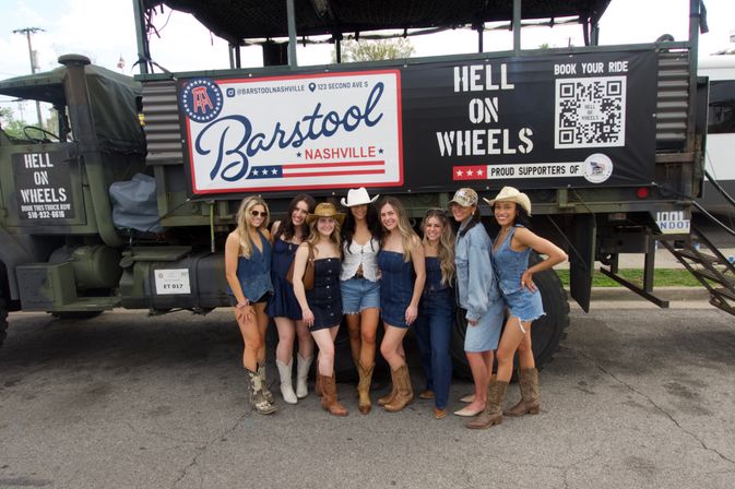 Nashville’s Celebrity-Favorite BYOB Military Party Bus with VIP Party Concierge and World's Loudest Sound System image 44