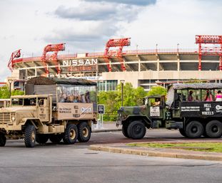 Hell on Wheels: Nashville’s Celebrity-Favorite BYOB Military Party Bus image 29