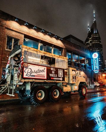 Hell on Wheels: Nashville’s Celebrity-Favorite BYOB Military Party Bus image 2
