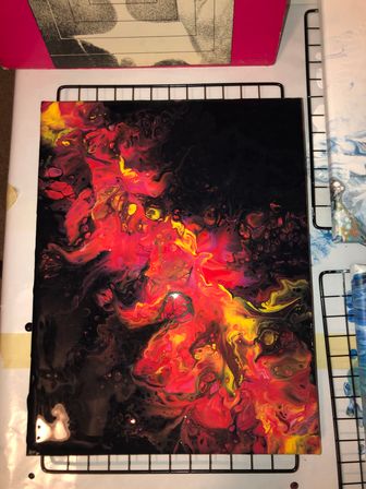 Flow & Glow: Fluid Art Painting Experience image 10