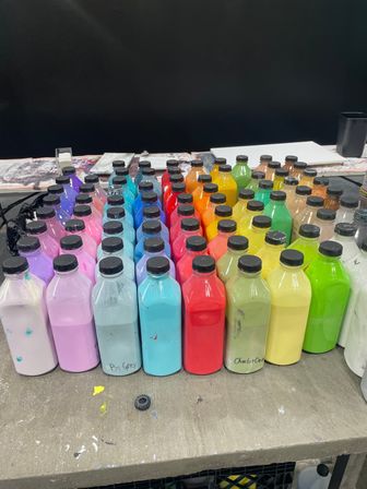Flow & Glow: Fluid Art Painting Experience image 8