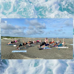 Bad Girls Yoga: Charleston’s Namaste then Rosè Class, Yoga Mat, Rosé & Aromatherapy Included! image 6