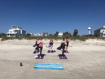 Bad Girls Yoga: Charleston’s Namaste then Rosè Class, Yoga Mat, Rosé & Aromatherapy Included! image 4