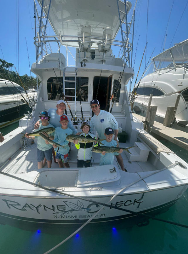 Luxury Yacht Fishing Charter Experience on a 70' Hatteras VIP Sportfish image 3