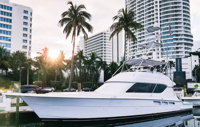 Luxury Yacht Fishing Charter Experience on a 70' Hatteras VIP Sportfish image 2