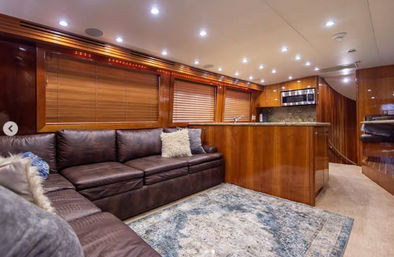 Luxury Yacht Fishing Charter Experience on a 70' Hatteras VIP Sportfish image 8