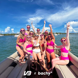 Vice Boat Club BYOB Double Decker Pontoon Party Cruise with Party Floatie Included image 5