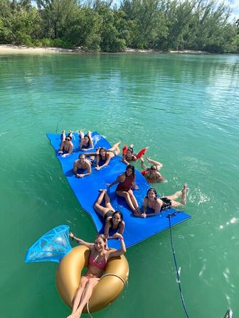 Vice Boat Club BYOB Double Decker Pontoon Party Cruise with Party Floatie Included image 5