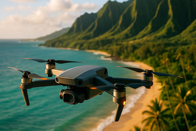 Private Hawaii Drone Tour: Aerial Photography Experience image 1