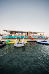 BYOB Private Pontoon Party in Miami: Scenic Views, Insta-Worthy Inflatables, and High-End Sound System with LED Lights image 8