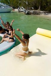 BYOB Private Pontoon Party in Miami: Scenic Views, Insta-Worthy Inflatables, and High-End Sound System with LED Lights image 16