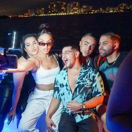 BYOB Private Pontoon Party in Miami: Scenic Views, Insta-Worthy Inflatables, and High-End Sound System with LED Lights image 15