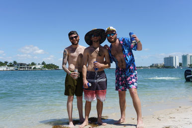 BYOB Private Pontoon Party in Miami: Scenic Views, Insta-Worthy Inflatables, and High-End Sound System with LED Lights image 19