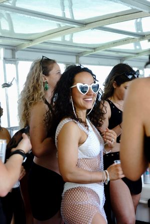 BYOB Private Pontoon Party in Miami: Scenic Views, Insta-Worthy Inflatables, and High-End Sound System with LED Lights image 30