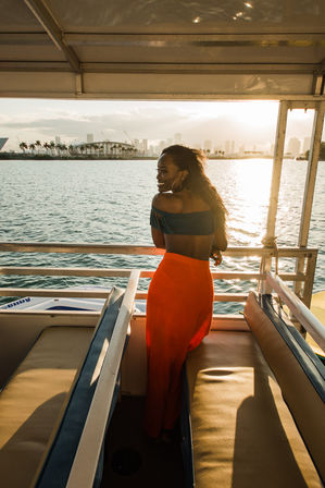 BYOB Private Pontoon Party in Miami: Scenic Views, Insta-Worthy Inflatables, and High-End Sound System with LED Lights image 23
