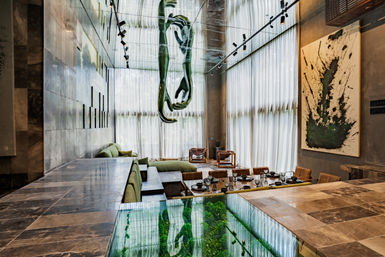 Jungle Green Luxe Penthouse + Private Rooftop Pool image 6