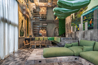 Jungle Green Luxe Penthouse + Private Rooftop Pool image 8