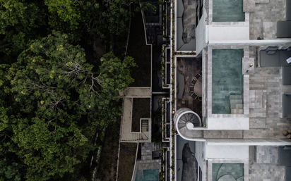 Jungle Green Luxe Penthouse + Private Rooftop Pool image 31