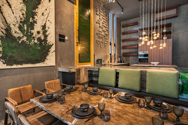 Jungle Green Luxe Penthouse + Private Rooftop Pool image 12